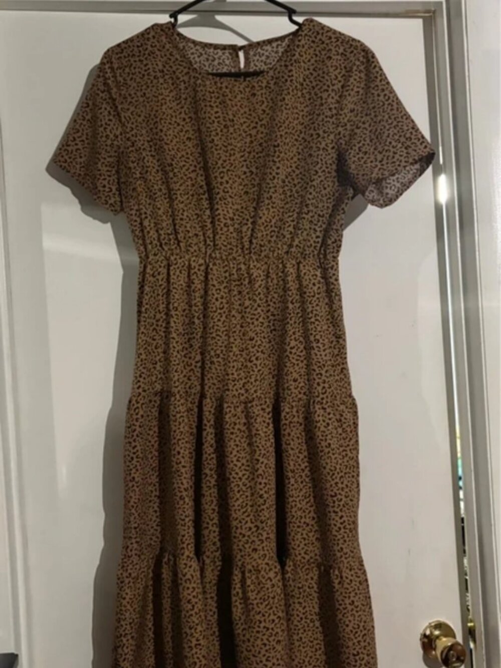 Cheetah print dress size medium